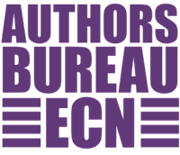 Authors Bureau ECN: Speak with a favorite author by phone. Logo